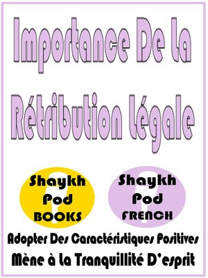cover image of Importance De La Rétribution Légale